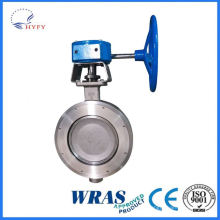 Decorative and Practical underground pipe network flange butterfly valve for drainage